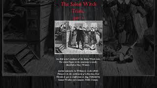 The Salem Witch Trials part 1 [upl. by Jolenta633]