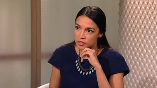 Alexandria OcasioCortez Slams Israeli Occupation Then Says I Am Not The Expert [upl. by Hallee]