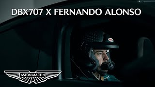 Aston Martin DBX707  Fernando Alonso  The Perfect Lap [upl. by Ainesej]