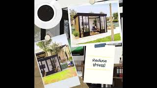 Copenhagen – Palram – Canopia Studio Kit  Garden Office Kit [upl. by Ardnoet]