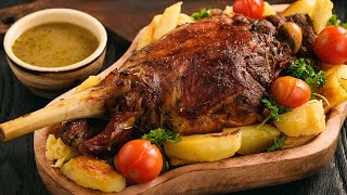 Greek Style Roast Leg of Lamb Perfect for your Easter Table [upl. by Niwrad]