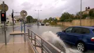 Inondations Montpellier  Hérault  Occitanie  France  Floods in South of France [upl. by Shiekh]