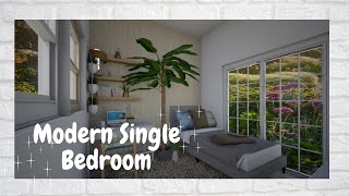 Modern Single Bedroom  RoomStyler Obsessed [upl. by Brittne]