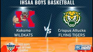 LIVE IHSAA BBB Kokomo vs Crispus Attucks  2023 Hall of Fame Tournament  123023 [upl. by Lorenza712]