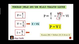 Sains Ting 3 KSSM I Bab 6 Elektrik amp Kemagnetan I 64 Pengiraan Kos Tenaga Elektrik [upl. by Anitsirc]