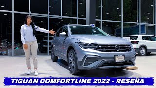 TIGUAN Comfortline 2022 Plata pirita Reseña [upl. by Wetzell]