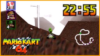 Mario Kart 64 150cc All Cups Skips Shortcut Speedrun 2255 Former WR [upl. by Oregolac]