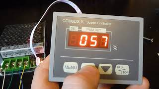 CCM6DSK Speed controller test [upl. by Retnyw]