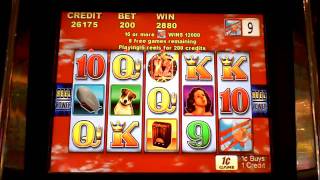 Red Baron slot machine bonus win at Parx Casino in PA [upl. by Goldston534]