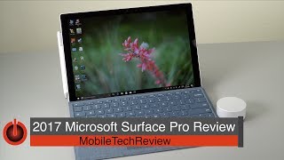 2017 Microsoft Surface Pro Review [upl. by Dent543]