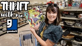 On a MISSION at Goodwill  Thrift With Me  Reselling [upl. by Zandt]