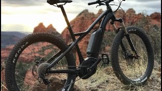 Out test riding the IZIP E3 Peak in Sedona AZ  Electric Bike Report [upl. by Neerac158]