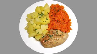 Kuřecí prsa s bramborem a mrkví recept [upl. by Finnie]