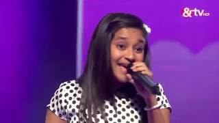 Ridipta Sharma  Main Kya Karoon  Liveshows  Episode 17  The Voice India Kids [upl. by Maisel214]