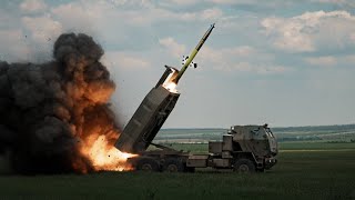 How Powerful is a High Mobility Artillery Rocket System HIMARS M270 [upl. by Horowitz801]