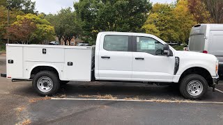 Sold NEW 23 F350 Crew 4x4 XL  Service Body [upl. by Gnuhp]