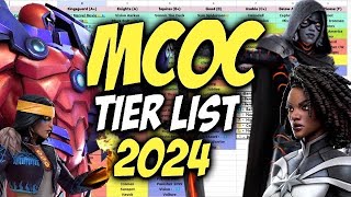 MCOC Tier List  Best Champions In Marvel Contest Of Champions  April 2024 [upl. by Medeah]