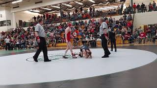 Varsity Wrestling Sectionals Match 5 [upl. by Sabir]