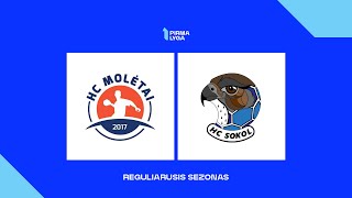 Pirma lyga HC „Molėtai“  Šalčininkų r HC „Sokol“ [upl. by Cozza101]