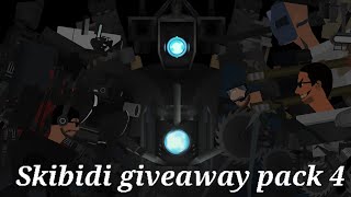 stick nodes  skibidi project giveaway pack 4 part 1 [upl. by Ynnep]