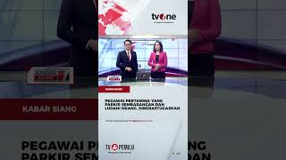 Viral Karyawan Kilang Pertamina Arogan Meludah Berujung Minta Maaf  Kabar Siang tvOne [upl. by Aitenev216]