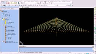 HD 3 Mô hình hoàn chỉnh kết cấu cầu dây văng bằng midas civil [upl. by Dammahom338]