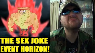 YTP Spinge Binge The Sex Joke Event Horizon  Reaction BBT [upl. by Nalyt]