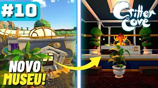 MUSEU AVIÃO NO FUNDO DO MAR E NOVA MORADORA  CRITTER COVE  Gameplay PT BR 10 [upl. by Ydneh318]