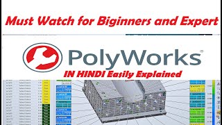 Polyworks Software Alignment Method on CMM Machine in Hindi Explained easily free [upl. by Aicenert674]