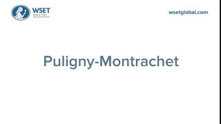 How to say it Puligny Montrachet [upl. by Enuj]