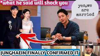 Jung Hae In Confirmed Marriage With Jung So Min In An Exclusive Interview 😱💥💞🤗 [upl. by Shaw]