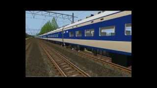 RailSim2 走れ５８１系（５８３系） [upl. by Nason]