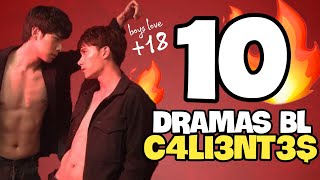 TOP 10 DRAMAS BL más C4Ll3NT3 de la HISTORIA [upl. by Mines]