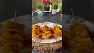 Trending recipe of crispy potato twister shorts potato recipe crispy snacks [upl. by Gensler262]