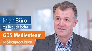 WISO MeinBüro zu Besuch beim GDS MedienTeam [upl. by Schroer]