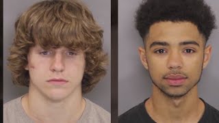 2 Teens Charged 4 At Large After Police Car Rammed With Stolen Jeep [upl. by Leirbaj569]