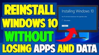 How to Reset Windows 10 Without Losing Data [upl. by Mcclary296]