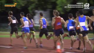 2017 Bankstown Invitational  Mens 1500m [upl. by Elehcar]