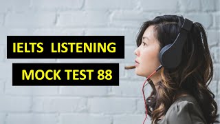 IELTS Listening Mock Test 88 ielts ieltslistening ieltspreparation ieltslisteningmocktest [upl. by Gnoy880]