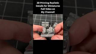 How to 3D Print SUPER Detailed REALISTIC Miniatures in Resin diy 3dprinting resin [upl. by Gibb840]