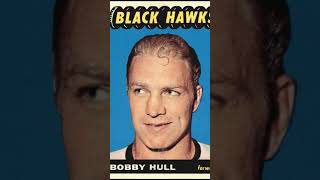 Bobby Hull Chicago Blackhawks 196566 Topps 59 NHL Hockey Card blackhawks hockeycards [upl. by Nannarb]