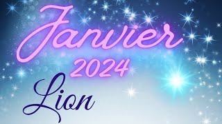 ♌️ LION  Tirage JANVIER 2024 🔮 Vous Prenez Les Choses en Main [upl. by Holland609]