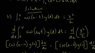 Solution to Volterra Integral Equation Example 1 [upl. by Assirrac784]