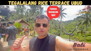 Exploring Balis Famous Tegalalang Rice Terrace  Bali Swing  Ubud  Bali Travel Vlogs [upl. by Dittman]