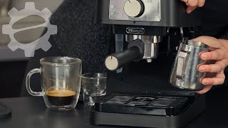 DeLonghi Stilosa EC260 Espresso Machine  Crew Review [upl. by Anatole762]