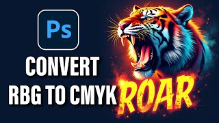 How to Convert RGB to CMYK in Photoshop – Quick Tutorial [upl. by Vorster771]