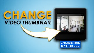 How to CHANGE YOUR VIDEOS THUMBNAIL  FRAME when EXPORTED Mac only [upl. by Deanne666]