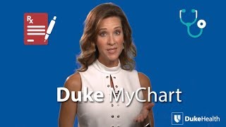 Duke MyCharts new features help patients stay on top of their health at home and on the go [upl. by Llekcir]