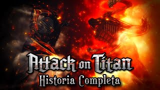 🔴Shingeki no Kyojin HISTORIA COMPLETA  Resumen y Explicación Detalles cronología mapas etc [upl. by Lynnell]