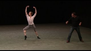 Alexei Ratmansky rehearses 24 Preludes with The Royal Ballets Edward Watson [upl. by Midis708]